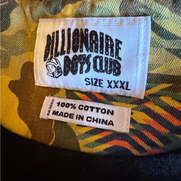 Billionaire Boys Club Designer Mens Short Sleeve puffy paint Shirt size XXXL - Picture 12 of 12
